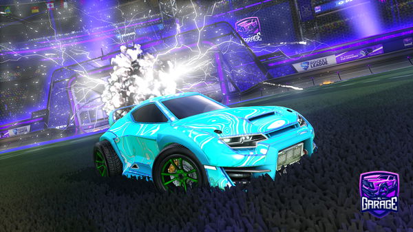 A Rocket League car design from Kr1mzun