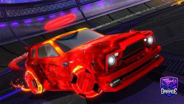 A Rocket League car design from Olessed
