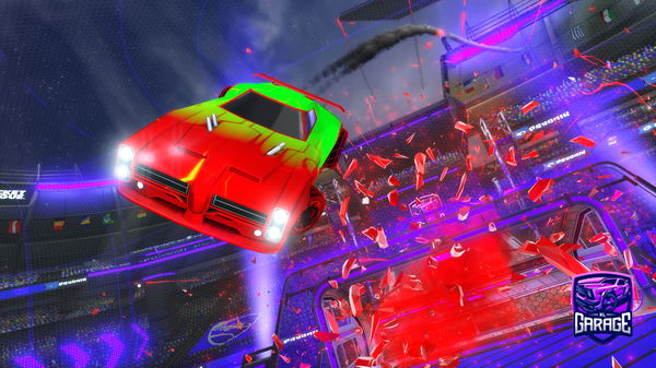 A Rocket League car design from SHiFT8530