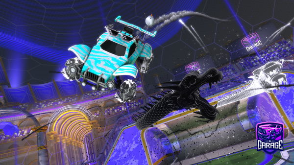 A Rocket League car design from shockwaveshark