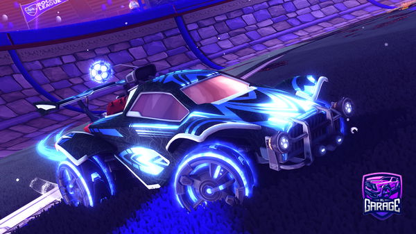 A Rocket League car design from Limited_Edition