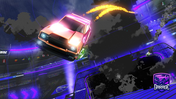 A Rocket League car design from obanan