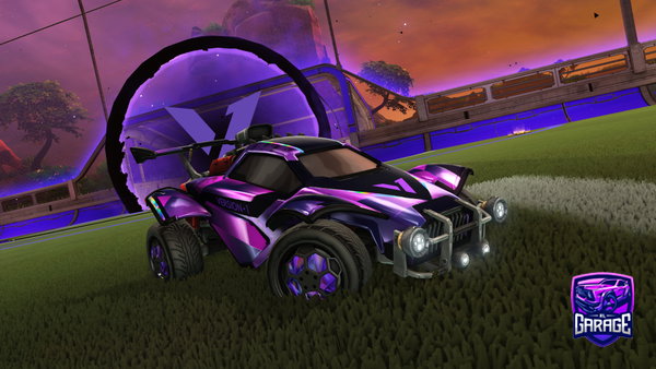 A Rocket League car design from Luffysmushroom
