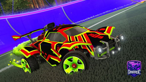 A Rocket League car design from always_12