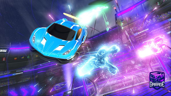 A Rocket League car design from Zoozie