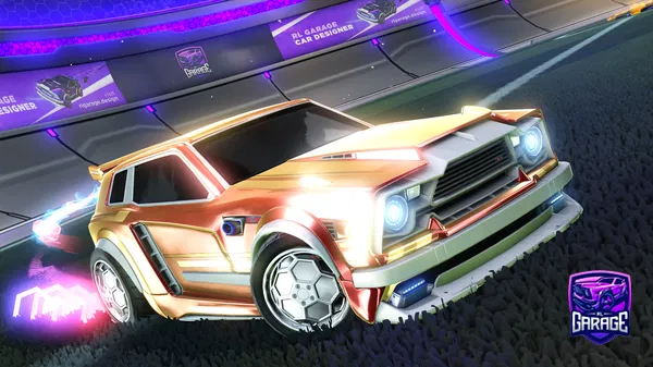 A Rocket League car design from DolnMag