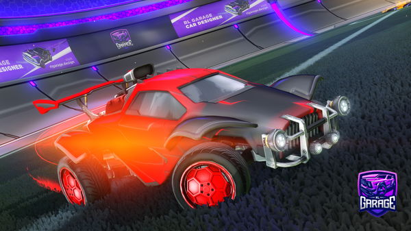 A Rocket League car design from Sp33dD3monX8