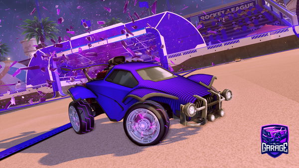 A Rocket League car design from Mdoggerrrrr