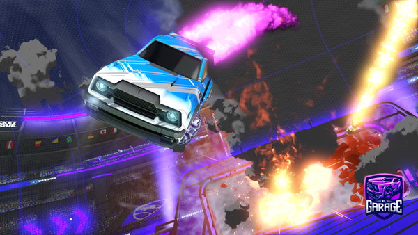 A Rocket League car design from SCAREDU
