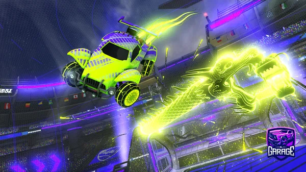 A Rocket League car design from ExoT_