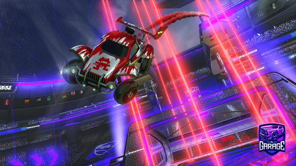 A Rocket League car design from ImpactSeries