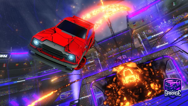 A Rocket League car design from JotinhaXD