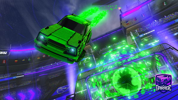 A Rocket League car design from mizu_de