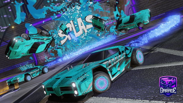 A Rocket League car design from Clone512