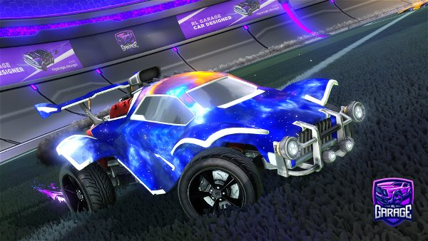 A Rocket League car design from gengarboiii