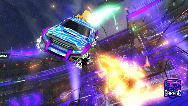 A Rocket League car design from DeSi2278