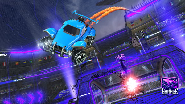 A Rocket League car design from zestyman
