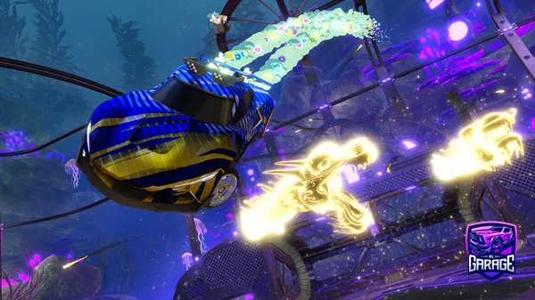 A Rocket League car design from SodaCB7