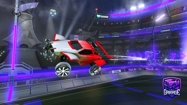 A Rocket League car design from PXTTSY-10