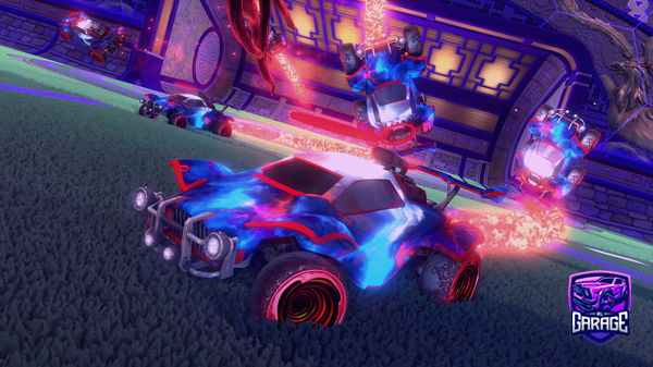 A Rocket League car design from frugelson