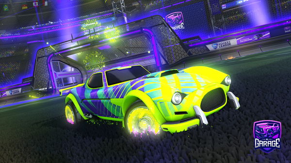 A Rocket League car design from ToxicWaffle39