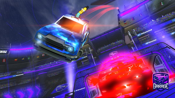 A Rocket League car design from Salura61512