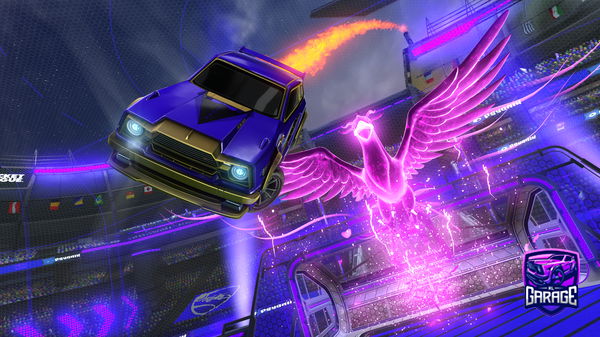 A Rocket League car design from Vicax