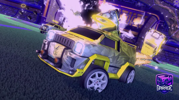 A Rocket League car design from jefleb26