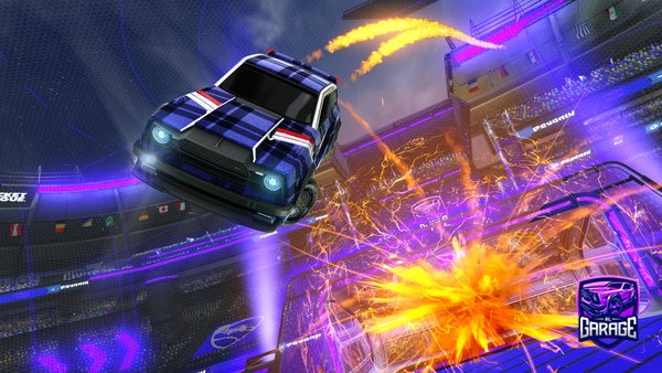A Rocket League car design from sillyrllllll
