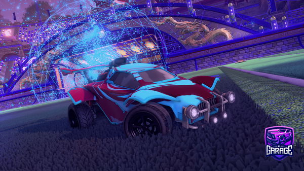 A Rocket League car design from Opai_Senpai