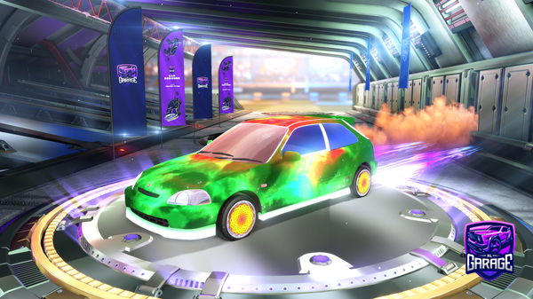 A Rocket League car design from SwaggieDude580