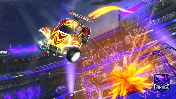 A Rocket League car design from Loki101