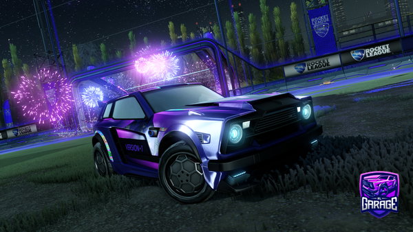 A Rocket League car design from Themilkman00