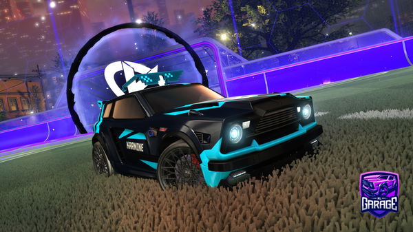 A Rocket League car design from Nisso78