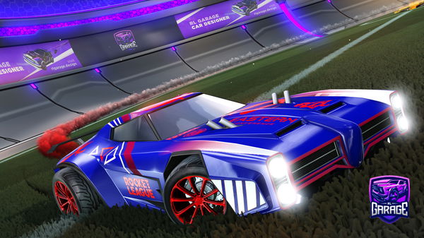 A Rocket League car design from BtoXXX