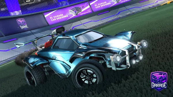 A Rocket League car design from Pyrithous