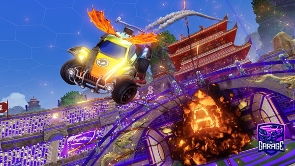 A Rocket League car design from xXYoUsef_YT