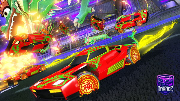 A Rocket League car design from IHazKrabz4U