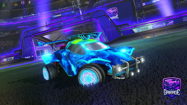 A Rocket League car design from Mrtonate