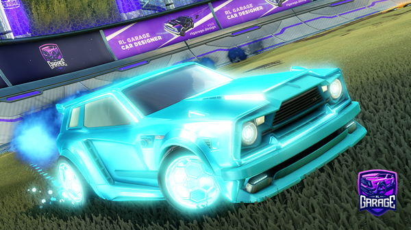 A Rocket League car design from MrTeaRl