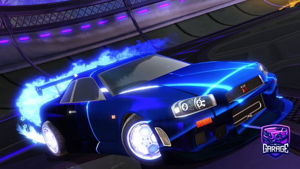 A Rocket League car design from cuTTerflank