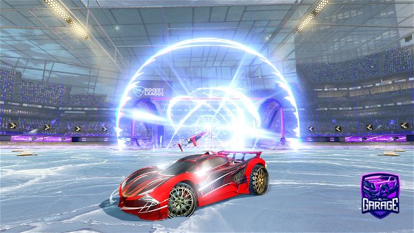 A Rocket League car design from BlueCandyGaming_X