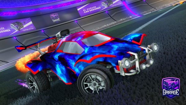 A Rocket League car design from DRIP_JAX