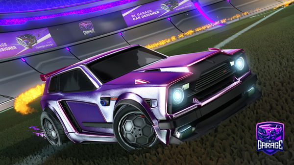 A Rocket League car design from rudinho473