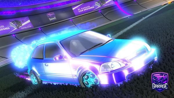 A Rocket League car design from alfiewest91