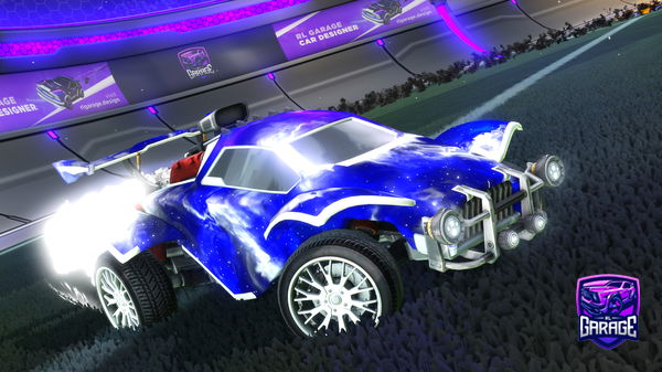 A Rocket League car design from V1P3RZ