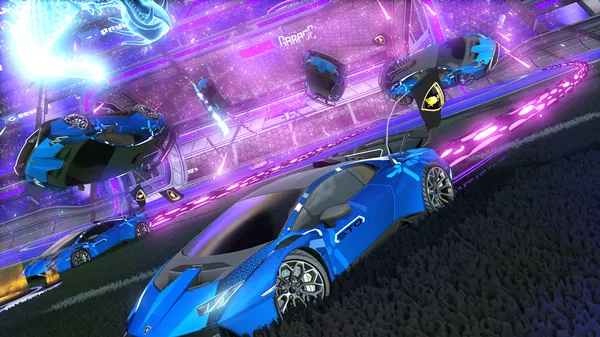 A Rocket League car design from Crashburger1234