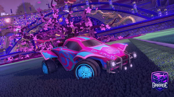 A Rocket League car design from Enzocoz