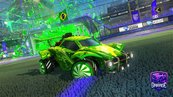 A Rocket League car design from PSN_and_PC_Epic