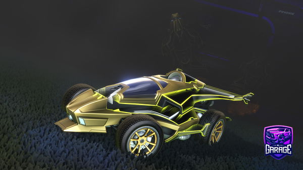 A Rocket League car design from JNAntagonist